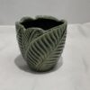 Ceramic Planter - Leaf Design - Medium