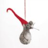 Christmas Decoration - Grey Mouse